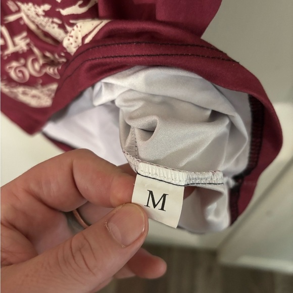 Maroon Bard to the Bone T-Shirt - Picture 3 of 5